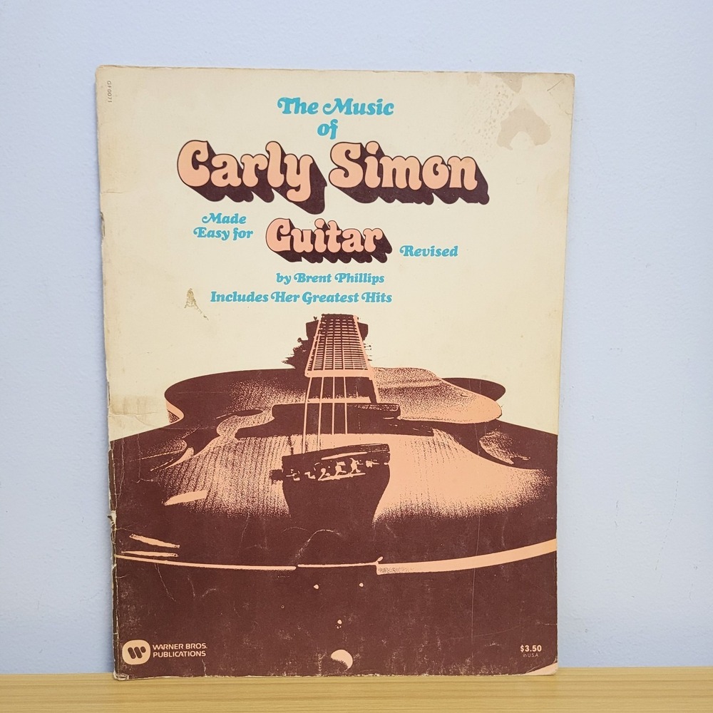 The Music of Carly Simon Made Easy for Guitar Revised 1976